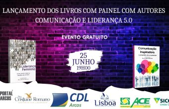 Editora Lisboa lança livros sobre Liderança Feminina e Comunicação em evento na Casa de Cultura de Arcos
